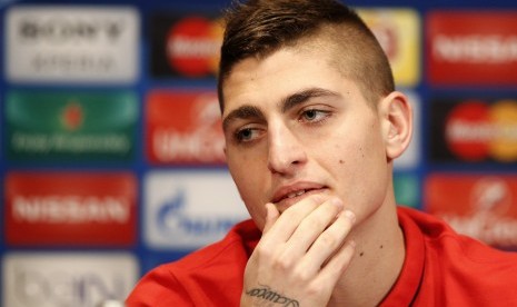 Gelandang timnas Italia, Marco Verratti.