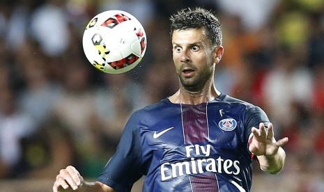 Gelandang Paris Saint-Germain, Thiago Motta.