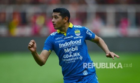 Gelandang Persib Bandung Esteban Vizcarra