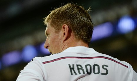 Gelandang Real Madrid, Toni Kroos.