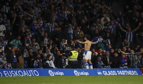 Gelandang Real Sociedad Takefusa Kubo telah mencetak gol keenamnya di La Liga musim 2022/2023 dalam kemenangan 2-0 atas Getafe pada Sabtu (8/4/2023).