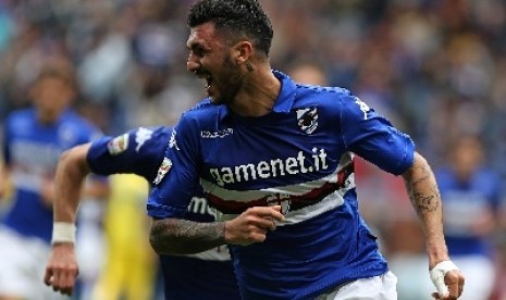 Gelandang Sampdoria, Roberto Soriano.