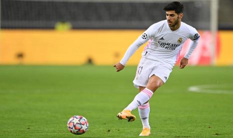 Gelandang serang Real Madrid Marco Asensio.