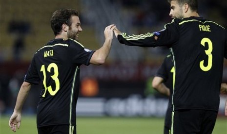 Gelandang Spanyol, Juan Mata