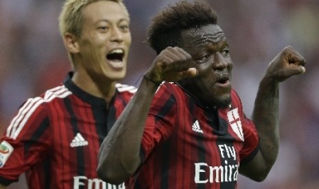 Gelandang Sulley Muntari.