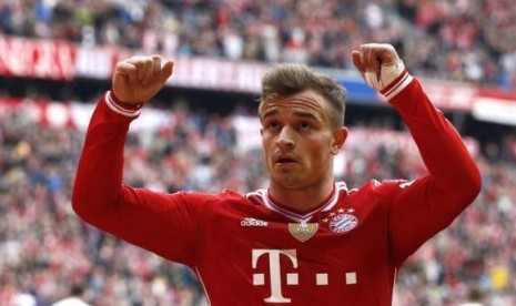 Gelandang Xherdan Shaqiri.