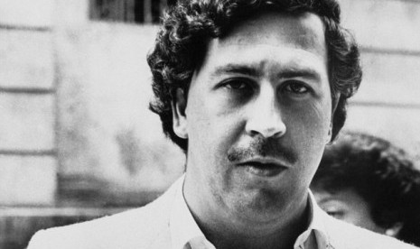 Gembong narkoba asal Kolombia Pablo Escobar