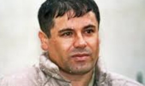 Gembong narkoba Meksiko, Joaquin 'El Chapo' Guzman.