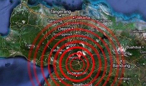 Gempa bumi di Sukabumi