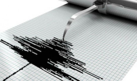 Sulawesi Utara dikategorikan daerah rawan gempa bumi karena berada di tiga lempeng tektonik.(ilustrasi)