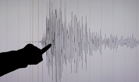 Gempa (ilustrasi). Gempa yang melanda wilayah Teluk Tomini, Sulawesi Utara juga terasa di Gorontalo.