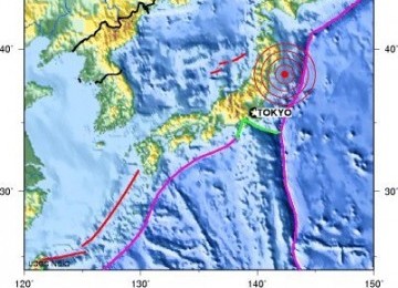 Gempa Jepang (ilustrasi)