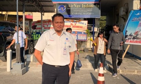 General Manager Air Navigation (AirNav) Indonesia cabang Bandara Internasional Sam Ratulangi Danan Seseno