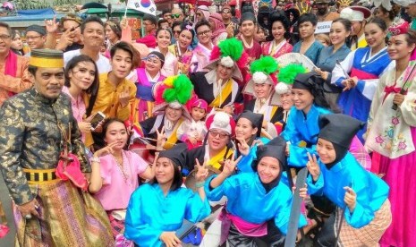 GenPI Jawa Barat ramaikan Asian African Carnival 2017