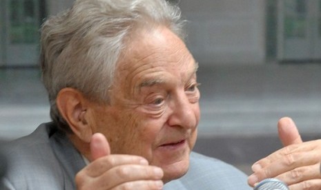 George Soros (file photo)