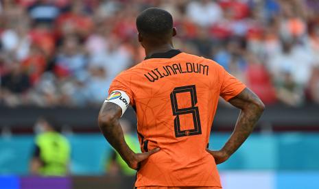 Georginio Wijnaldum dari timnas Belanda. 