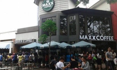 Gerai Maxx Coffee di Jakarta