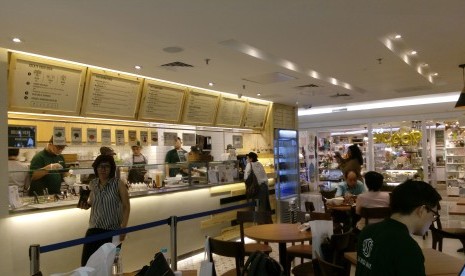 Gerai Saladstop terbaru di Plaza Indonesia.