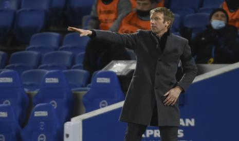 Pelatih Brighton and Hove Albion, Graham Potter.