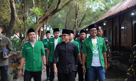 The Youth Movement (GP) Ansor launches Ansor Go Green at Bangsring Beach, Banyuwangi, East Java..