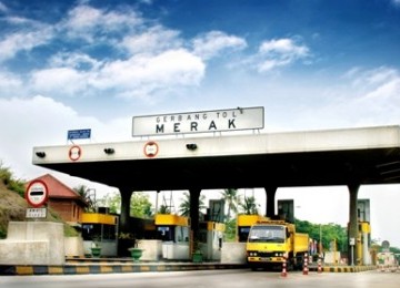 Gerbang Tol Merak (ilustrasi)