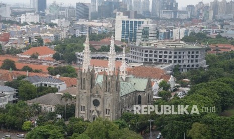 Gereja Katedral, Jakarta. (Republika/ Yasin Habibi)