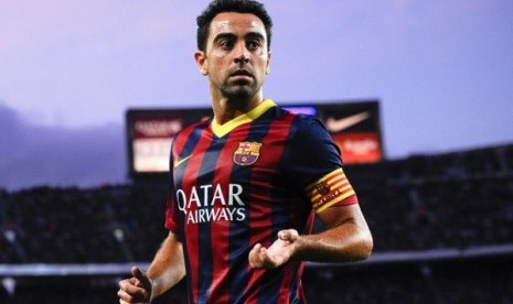 Ggelandang Barcelona, Xavi Hernandez.