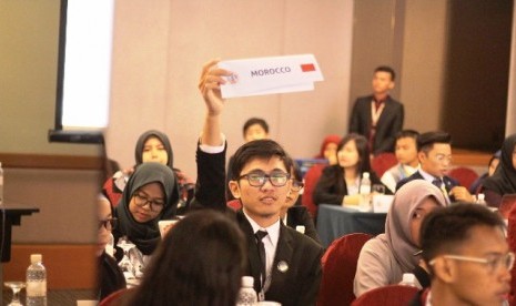 GGMUN simulasi sidang PBB