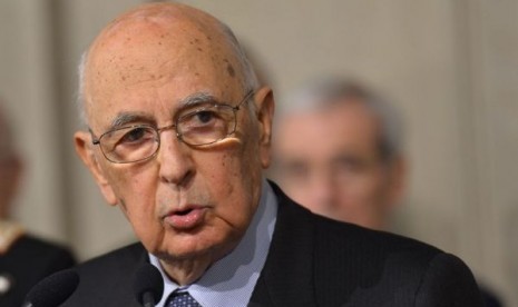 Giorgio Napolatino, presiden Italia 