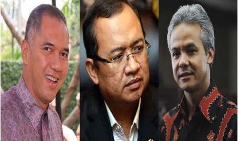 Gita Wiryawan, Priyo Budi Santoso,  Ganjar Pranowo.