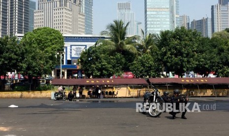 Gladi resik simulasi pengamanan pemilu (ilustrasi).