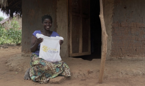 Global Qurban ACT salurkan kurban ke penduduk Dafur Selatan, Sudan.