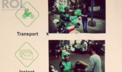 Gojek, usaha jasa antar