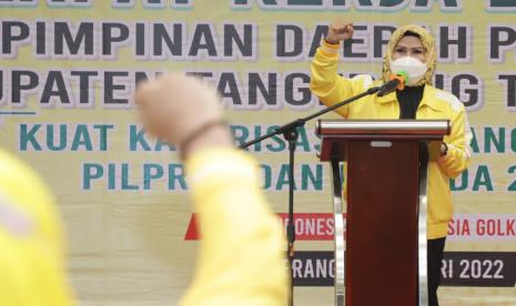 Golkar Banten semakin kuat bersatu dukung Airlangga.