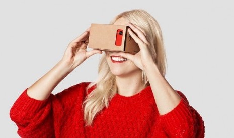 Google Cardboard. Ilustrasi