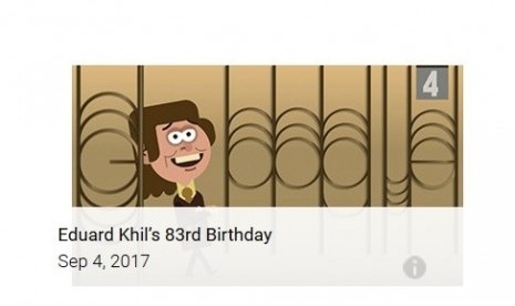 Google Doodle 4 September 2017.