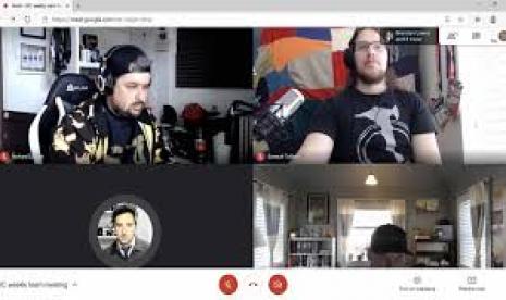 Google Hangouts Meet.