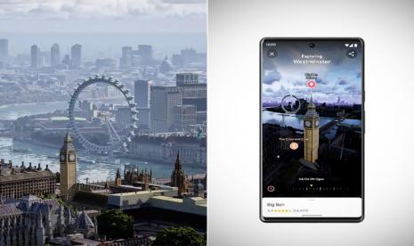Google meluncurkan mode baru untuk Maps yang menampilkan lokasi secara tiga dimensi.