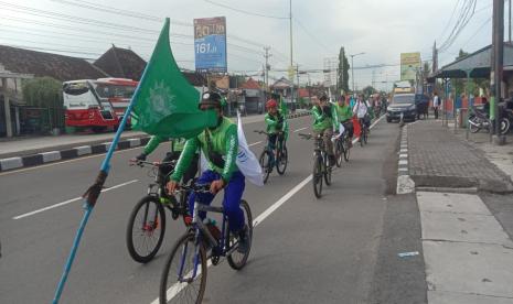 Gowes to Muktamar jadi ajang syiar sekaligus menyemarakkan muktamar ke 48.