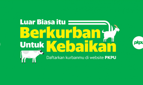 Grab dan PKPU Human Initiative bekerja sama dalam penyaluran hewan kurban.