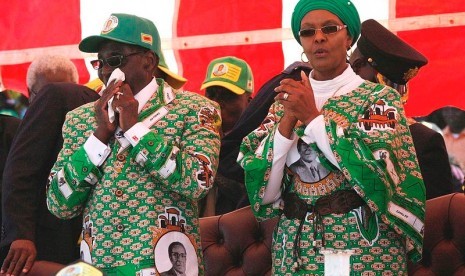 Grace Mugabe.