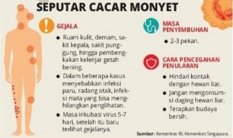 Perbedaan Cacar Monyet Dan Cacar Air Republika Online