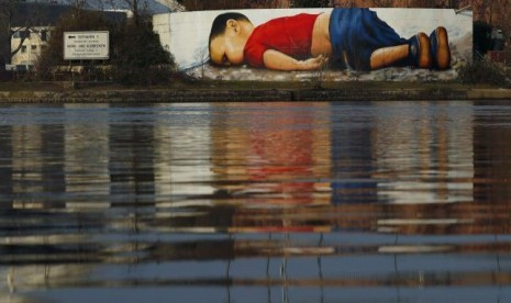 Grafiti Aylan Kurdi