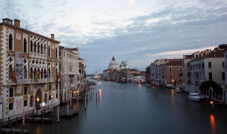 Grand Canal Venesia, Italia.