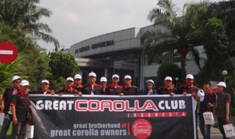 Great Corolla Club kunjungi Kayaba Indonesia.