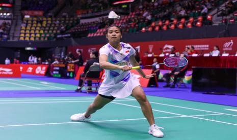 Gregoria Mariska Tunjung siap beraksi di BWF World Tour Finals 2024.