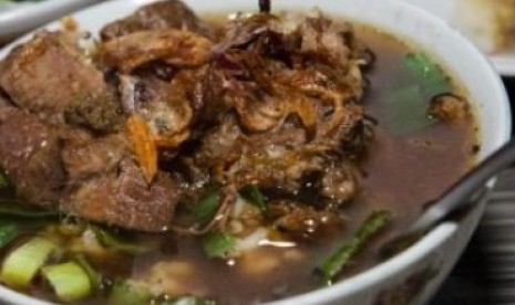 Grombyang Kerbau, salab satu kuliner khas Kota Malang dan Tegal