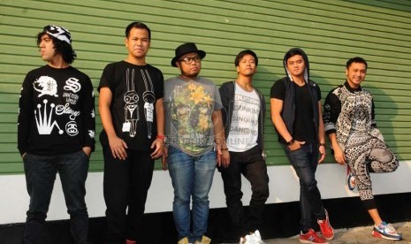 Group Band Nidji. (Foto : Wisnu Aji Prasetiyo)