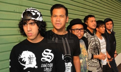 Group Band Nidji. (Foto : Wisnu Aji Prasetiyo)