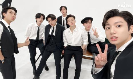 Grup K-pop BTS. BTS memperingati debut ke-11 tahun pada 13 Juni 2024. Perjalanan karier BTS bermula dari debut sederhana.